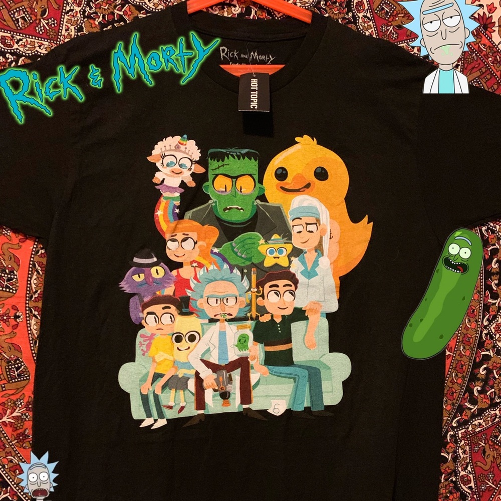Rick and Morty T-shirt 👾👽💓
